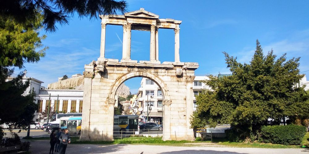 Hadrian Arch - My Greek Holidays