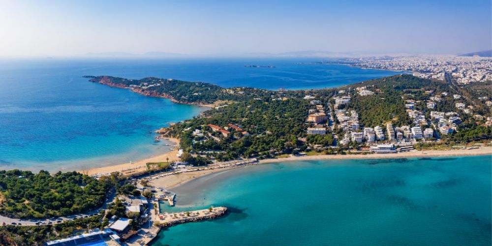 Athens Riviera View - My Greek Holidays