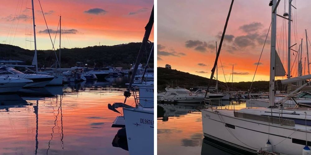 Port Lavrion sunset | East Attica | My Greek Holidays
