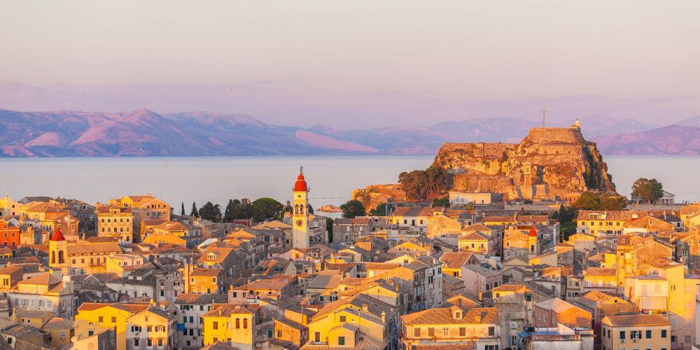 Corfu Town Corfu Greece - My Greek Holidays