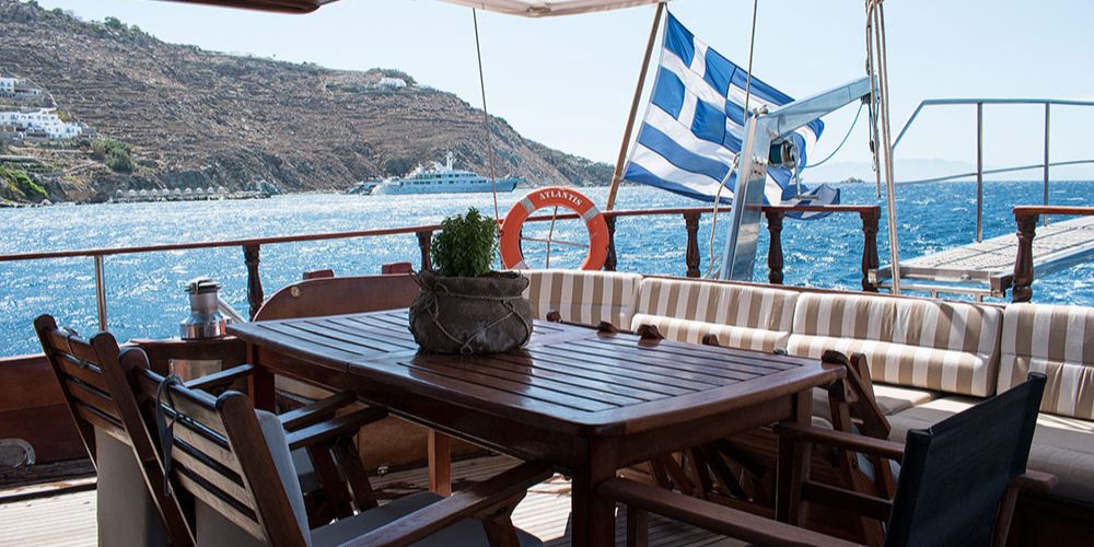 Sunset South Coast Cruise - Mykonos Greece - My Greek Holidays