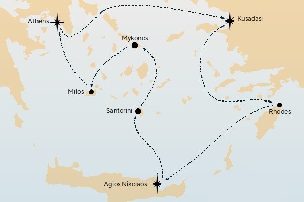 Idyllic 2026 7 nights Greece Islands Cruises - Греция острова круизы