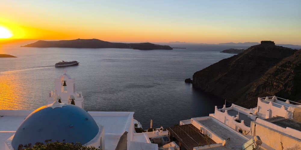 Santorini Travel Off Season Greece - Санторини вне сезона Греция - My Greek Holidays