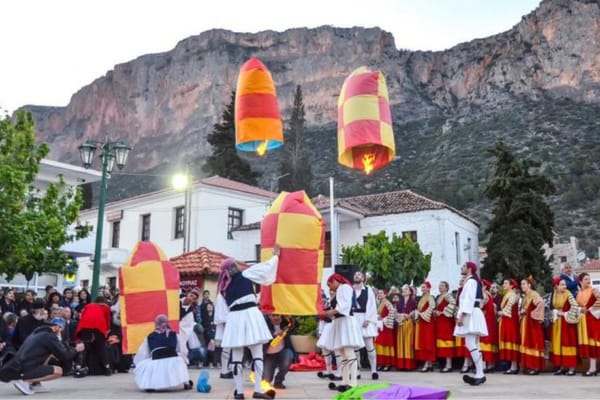 Leonidio Village Peloponnese - Easter in Greece